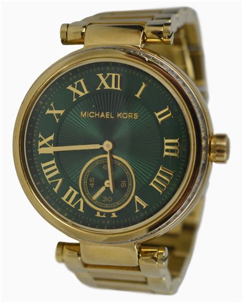 relogio michael kors mk6065 dourado origina